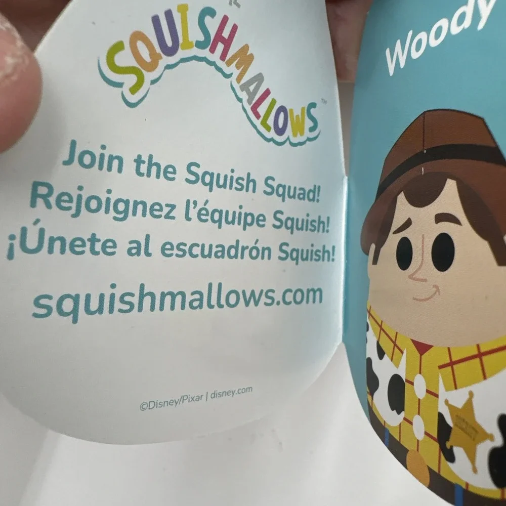 Original Squishmallow Pixar Woody New‎